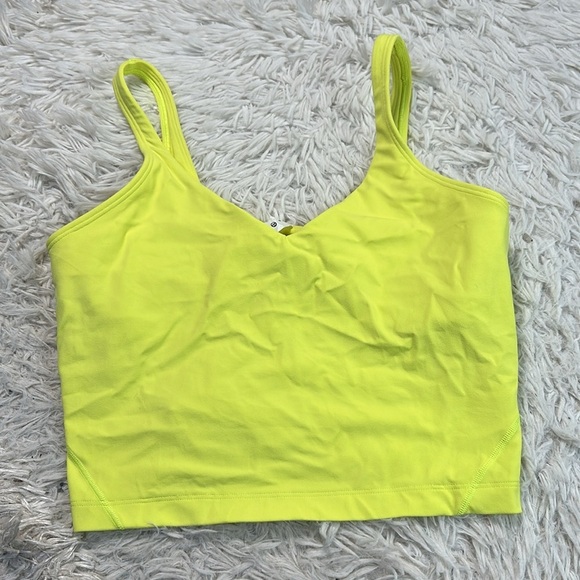Lululemon Align Tank Top Electric Lemon - Picture 1 of 5